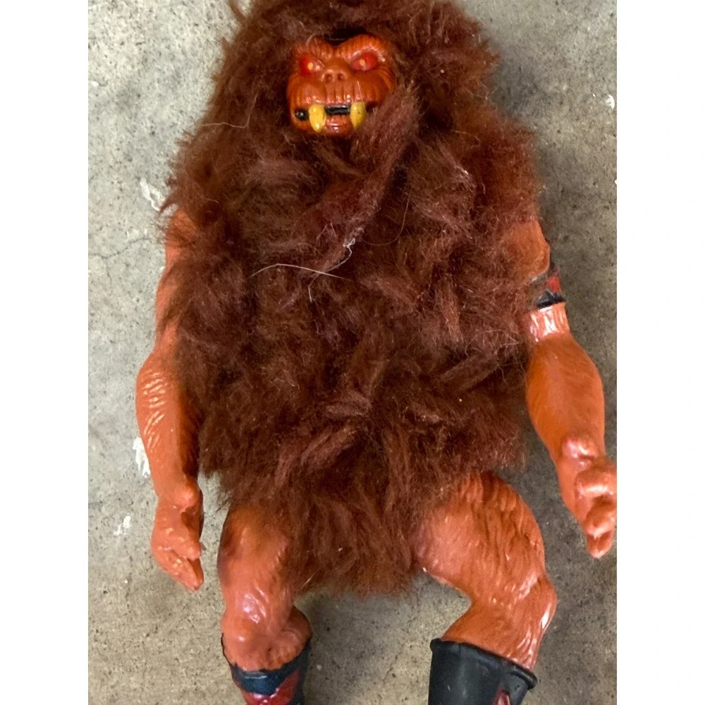 Vintage 1985 Coleco Sectaurs Grizzly Action Figure Warriors of Symbion Furry Toy